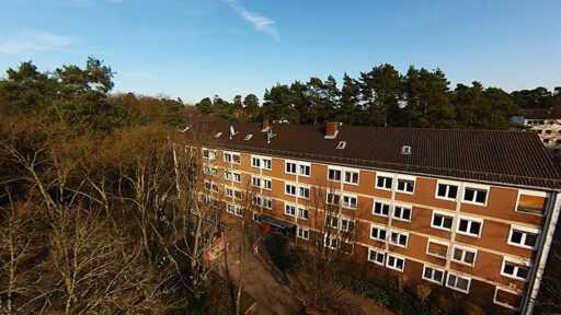 Birds eye view of our building